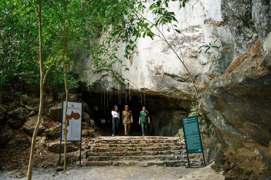 Hang Chỉ Huy đã trở thành địa điểm du lịch lịch sử ở Phong Nha